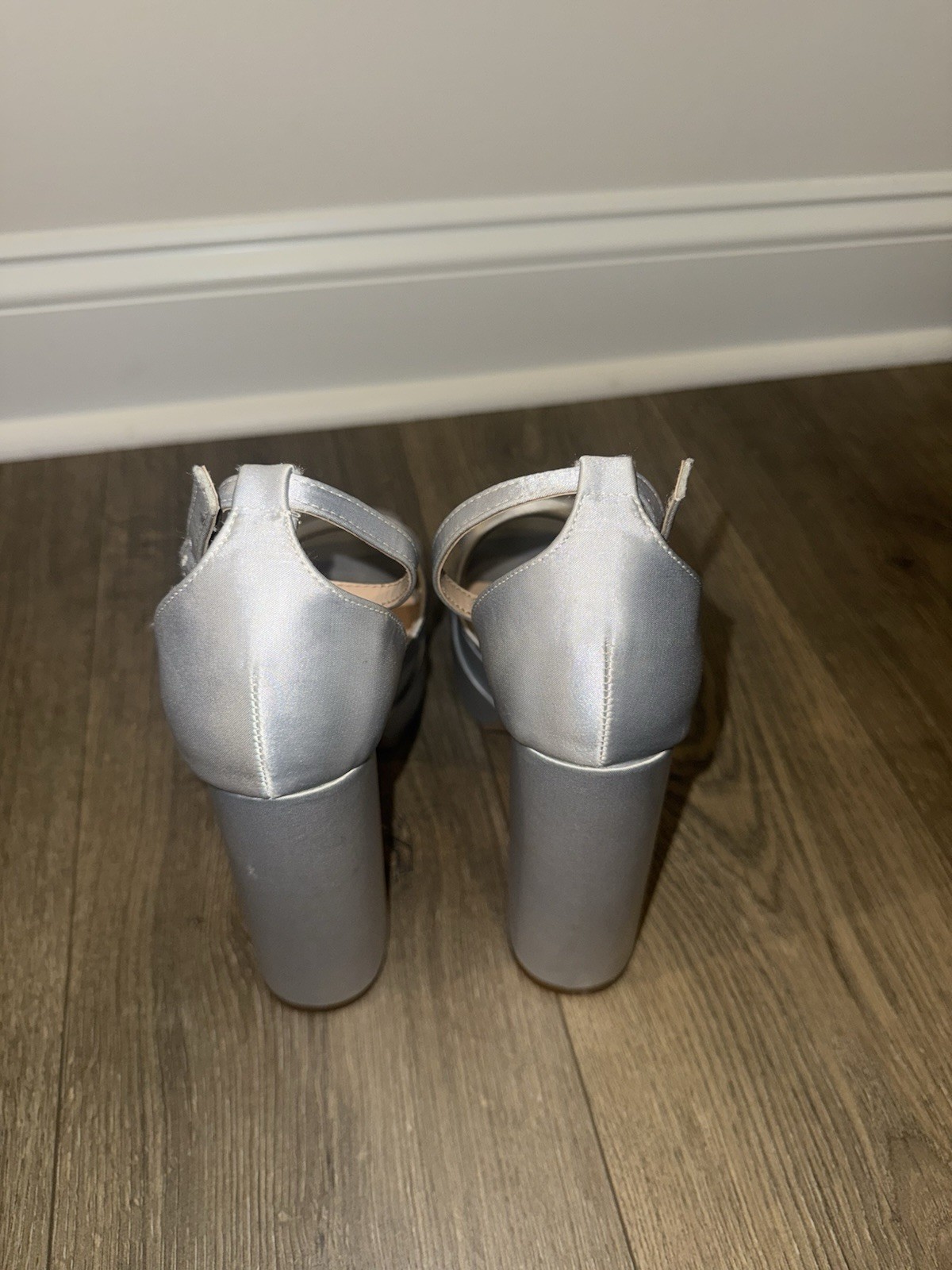 Dolls Kill Silver Platform Heels - image 4