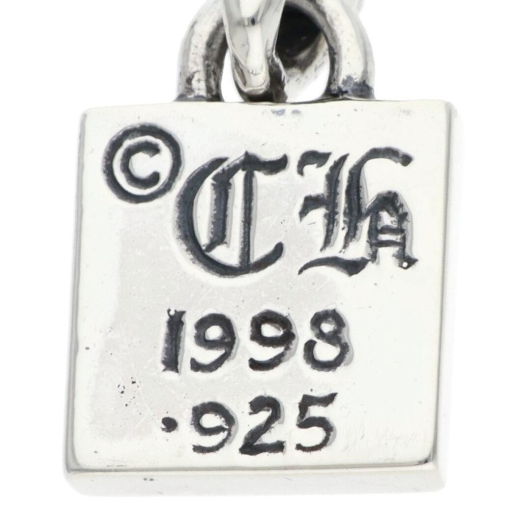 Chrome Hearts FRAMED BS FLUER Charm Silver Necklace Top for Men Used 6cd73c929b0 thumbnail 4