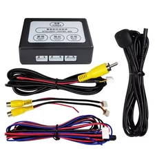 2 Channel Front Rear Parking View Camera Video Converter Control Box Accessories