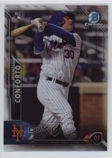 2016 Bowman Chrome Refractor /499 Michael Conforto #82 1k2s