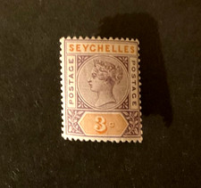 Seychelles Scott #3 hinged