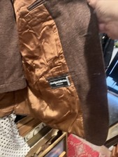 Mens 70s Vintage Textured Wool Suit