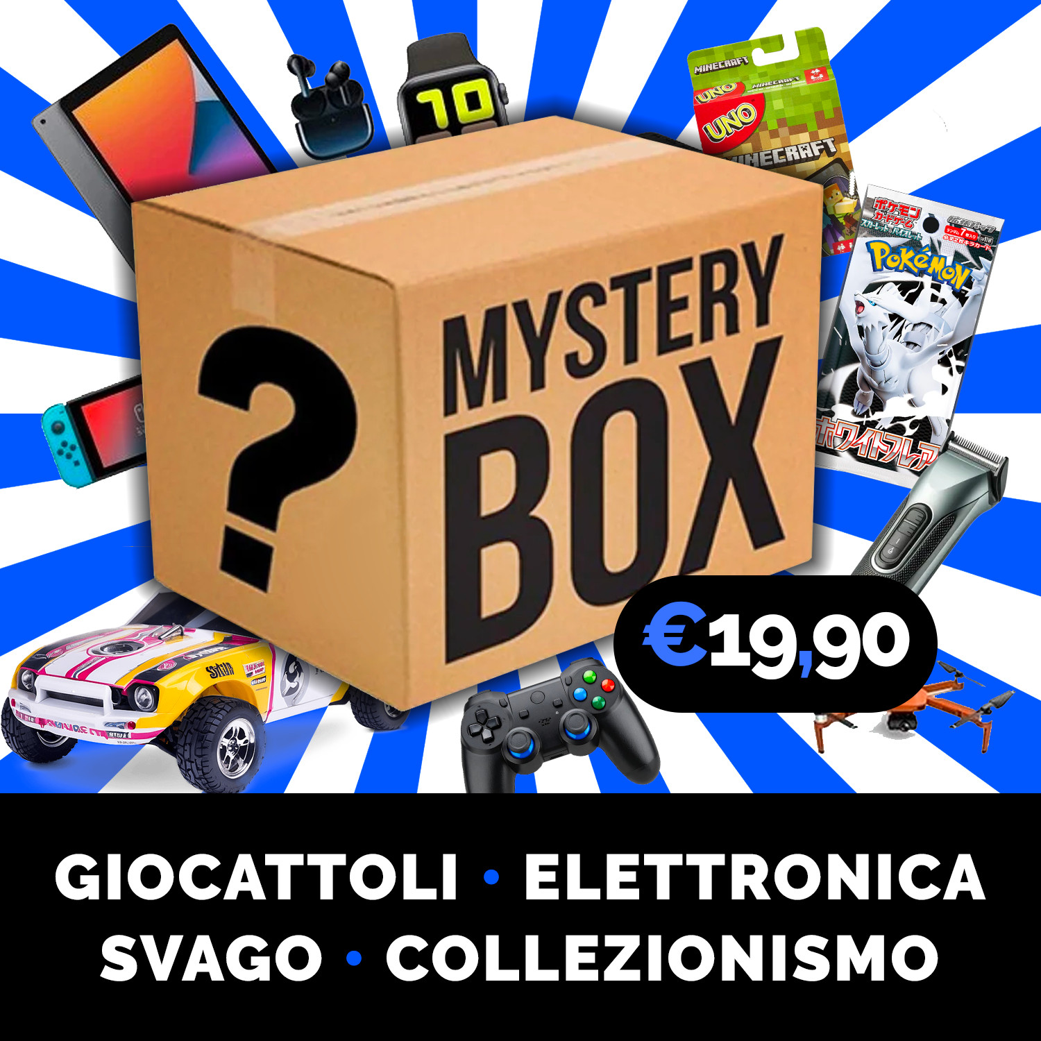 MYSTERY BOX - Electrónica, Juegos Y Ocio Caja Sorpresa Valor Garantizado!