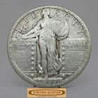 1917-S Variety 2 Standing Liberty Silver Quarter - #C58741NQ