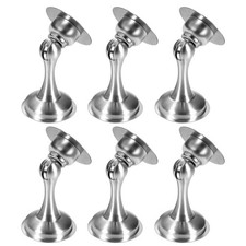 Door Stops 6 Pack, Magnetic Door Stopper, Stainless Steel Door Catch Door Hol...