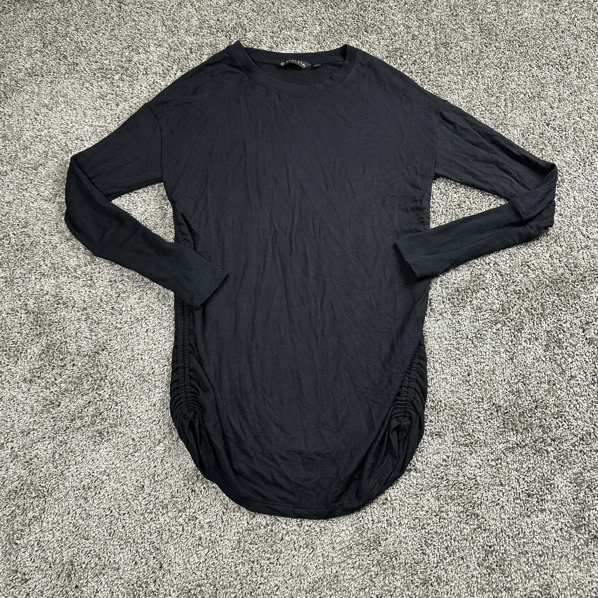 dolce and gabbana long sleeve dress Dolce & Gabbana // Black Wool Long Sleeve Dress – VSP Consignment