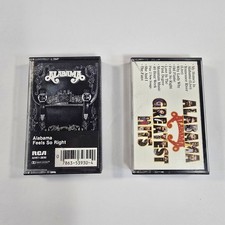 ALABAMA Greatest Hits Feels So Right Cassette Tape Lot Country Music