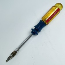 Vintage Craftsman Screw Holding Slotted Flathead Screwdriver Made in USA Tool