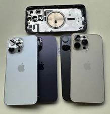 Genuine Original OEM iPhone 14 Pro Max Back Glass Cover Rear Door Housing Pulled