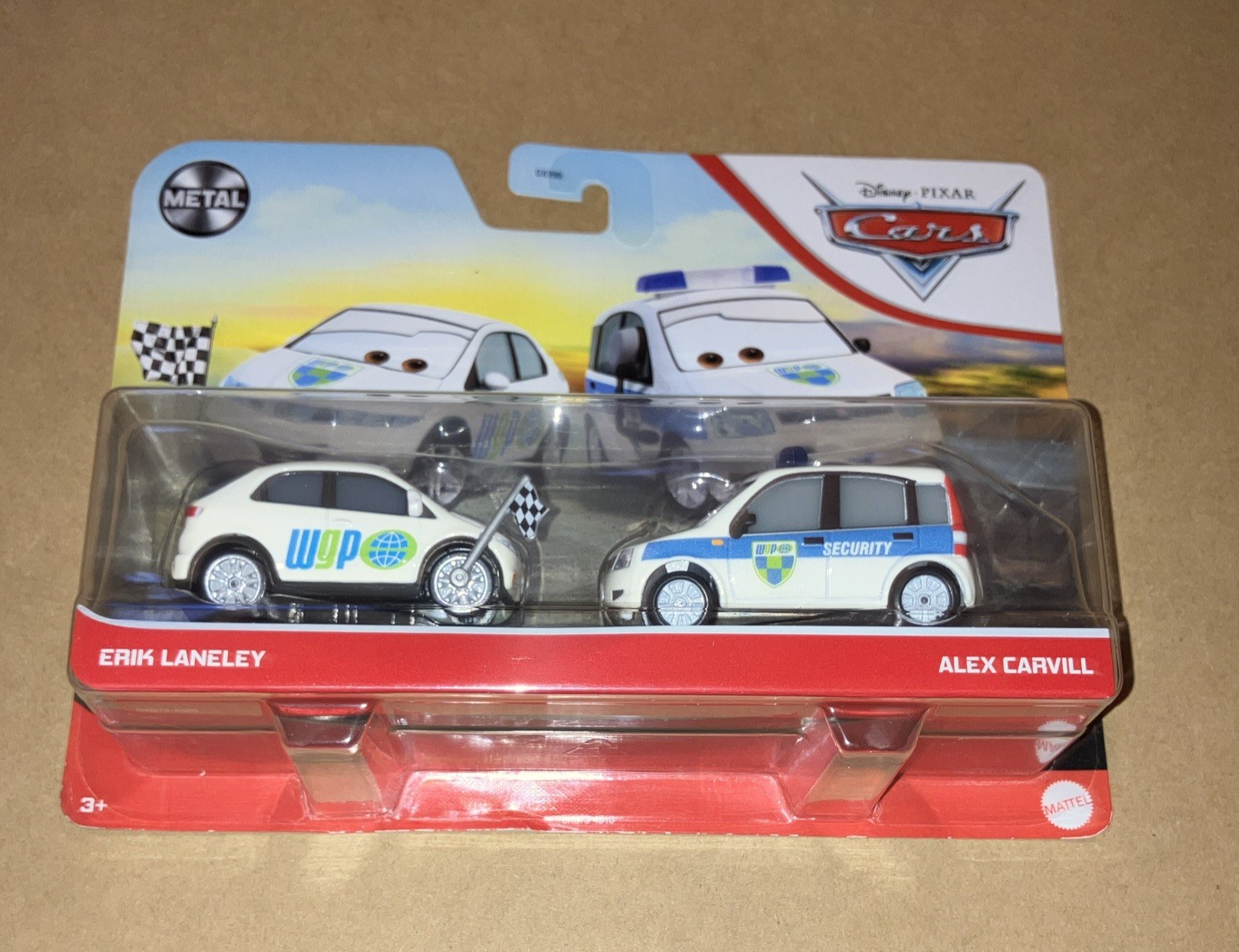 DISNEY PIXAR CARS - 2PACK  - ERIK LANELEY  & ALEX CARVILL SA