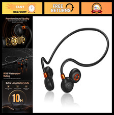 Wireless Open Ear Headphones, Bluetooth 5.3, IPX6 Waterproof, Lightweight Sport