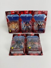 Reserved Phiz28 MOTU 200x 5 Figures Ram Man Man E Faces Teela Trapjaw Tri Clops