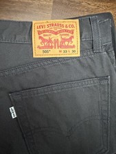 Levi  s Men  s 505 33x30 Regular Straight Fit