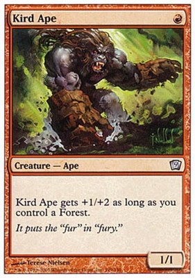 Kird Ape - 9E MTG - Light Play