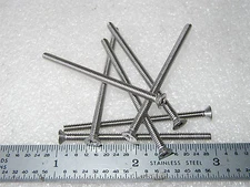 4-40 X 2" SCREW FLAT HEAD PHILLIPS STAINLESS STEEL - 50 pcs