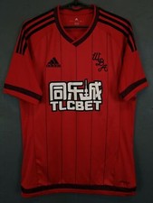ADIDAS MEN FC WEST BROMWICH ALBION 2015/2016 SOCCER FOOTBALL SHIRT JERSEY SIZE S