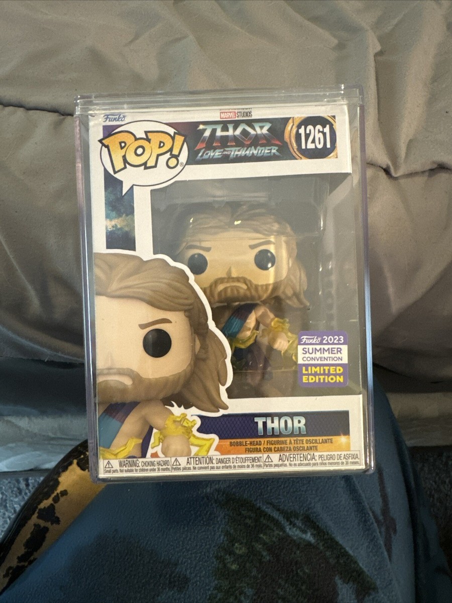 Funko Pop!: Thor #1261 ‘23 Summer Convention Limited Edition w/ Pop  Protector