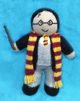 harry potter knitted doll