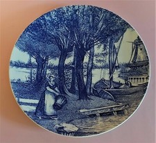 Piatto In Ceramica Delft Boch La Louvière