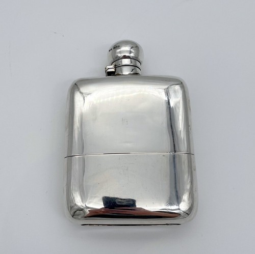 Edwardian Sterlingsilber Hüftkolben Sheffield 1906 James Dixon & Sons - Bild 4 von 10