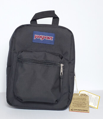 JanSport Big Break Lunch Bag - Black, Batik Wash Tie Dye, Neon