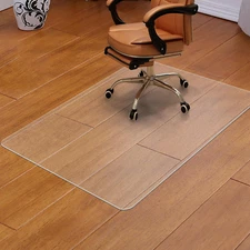 Clear Chair Mat for Hardwood Floor - 36"X48" Heavy Duty Desk Chair Mats for Offi