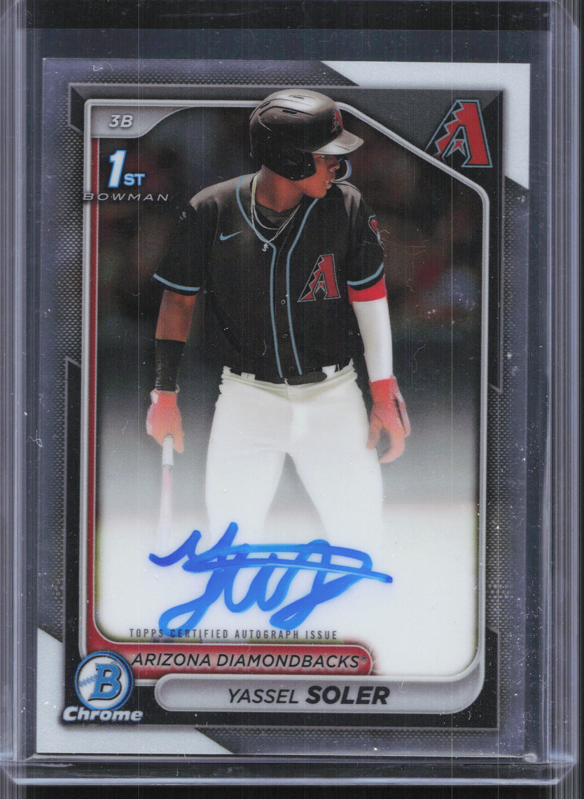 2024 Bowman Chrome #CPA-YSO Yassel Soler Prospects Autographs RG65