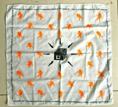THE RESIDENT 1988 CUBE E HISTORY OF AMERICAN MUSIC Taschentuch/Bandana - RAR 