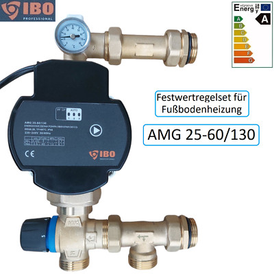   Festwertregelset für Fußbodenheizung 2,5m³/h optional Heizungspumpe