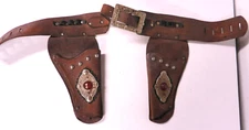 Western Toy Cowboy Leather Holster