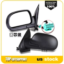 Side Door Mirror Driver/Left Manual Power Heated For Trailblazer Envoy