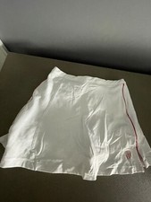 New K-Swiss Womens Tennis Skirt Shorts Skort Sz XS small high quality White 7.0