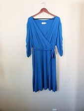 Eliza j wrap dress Blue 22W