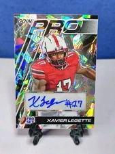 Xavier Legette 2023 Leaf Pro Set Rookie Auto /10 Goin Pro RC #GP-XL1  Autograph