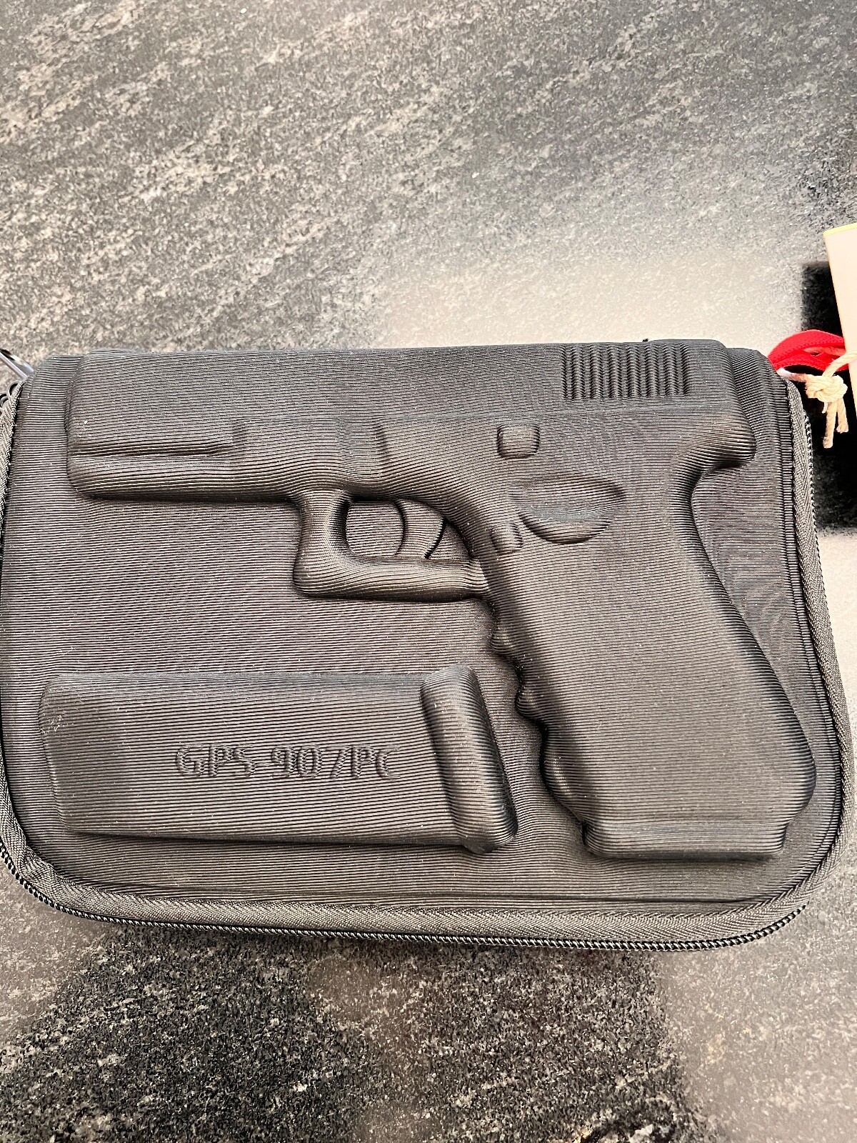 Glock 17/19/22 Molded Pistol Case, with lockable zippers Model GPS