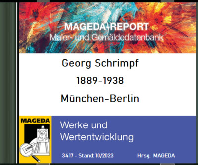 Georg Schrimpf 1889-1938, Werke und Wertentwicklung - MAGEDA-Report