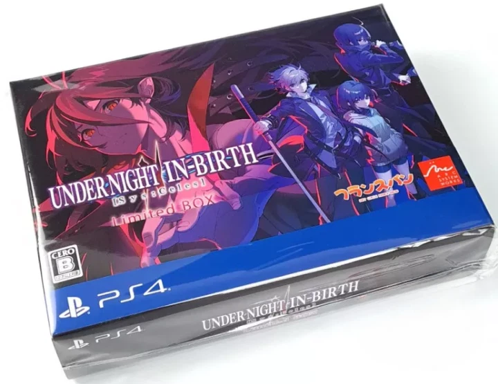 PS4 UNDER NIGHT IN BIRTH II Sys Celes Limited Box Japan English
