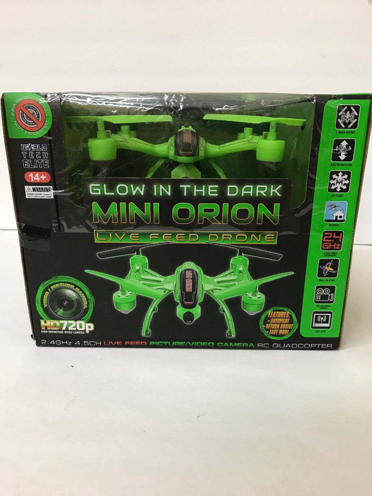 mini orion live feed drone