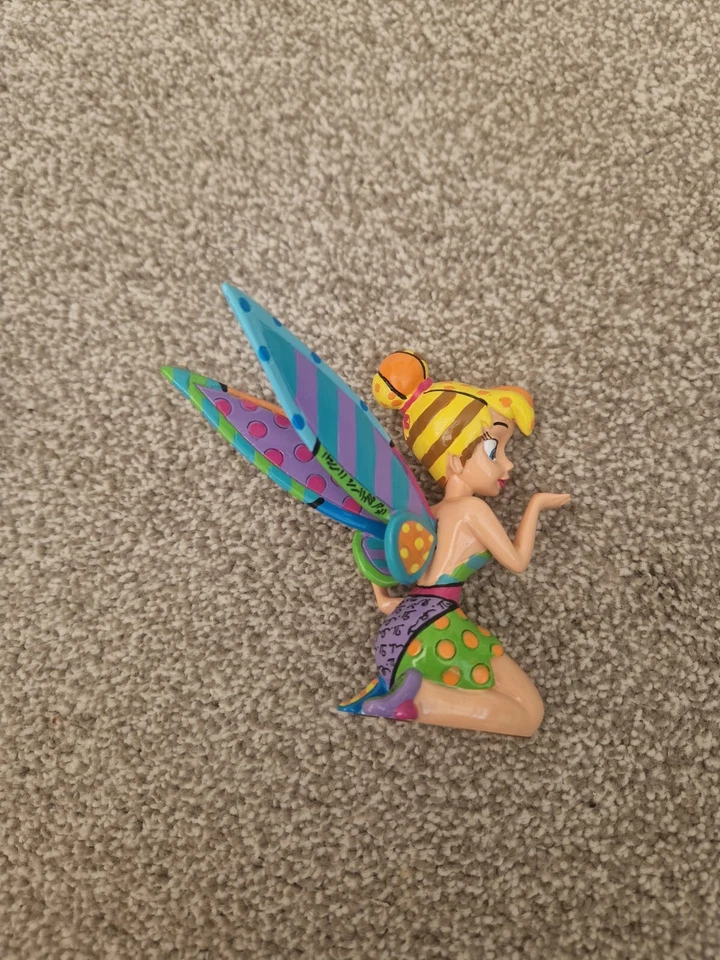 Disney Britto 4049374 Tinkerbell Fee, Die Einen Kuss Geben, Figurine Ornament - Bild 3 von 4