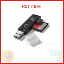 USB3.0 Micro SD Card Reader, 5Gbps 2-in-1 SD Card Reader to USB Adapter, Wansurs
