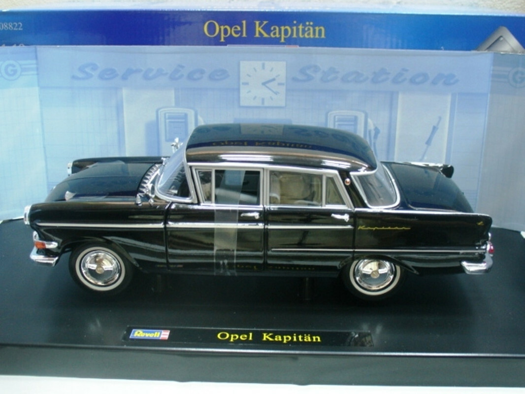WOW EXTREMELY RARE Opel Kapitan Mk6 P2 Hydra-Matic 62 Black 1:18