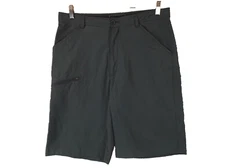 Oobe Athletic Cargo Shorts Women's Size 2 Hiking Golf 28" Waist Charcoal Gray