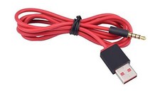 USB 3.5mm Jack Cable Wireless Charger Compatible/Beats Dre Studio Solo Headphone