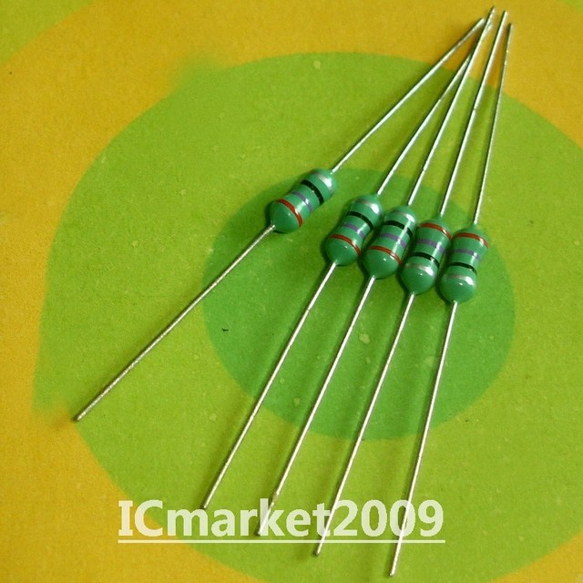 Kit Induttori Ad Anello 1/2W - 20 Valori (1.0uH To 4.7mH), 10 Pezzi Per Valore - Per Elettronica E Fai Da Te