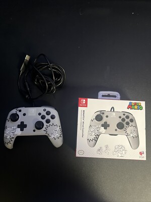 Wired Controller PDP Comic Attack 500-134-COMIC Nintendo Switch Super Mario