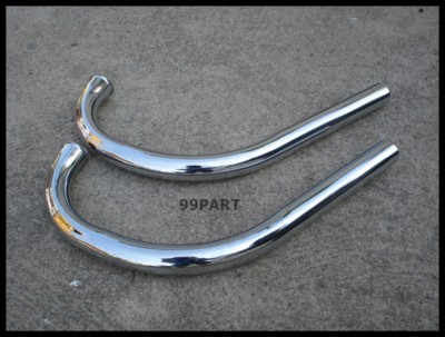 HONDA DREAM  C77 CA77 C72 CA72 EXHAUST HEADER PIPE // 1PAIR