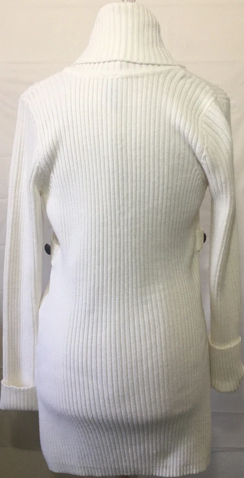 Cárdigan largo tejido para mujer talla Grande Foto 3 de 4