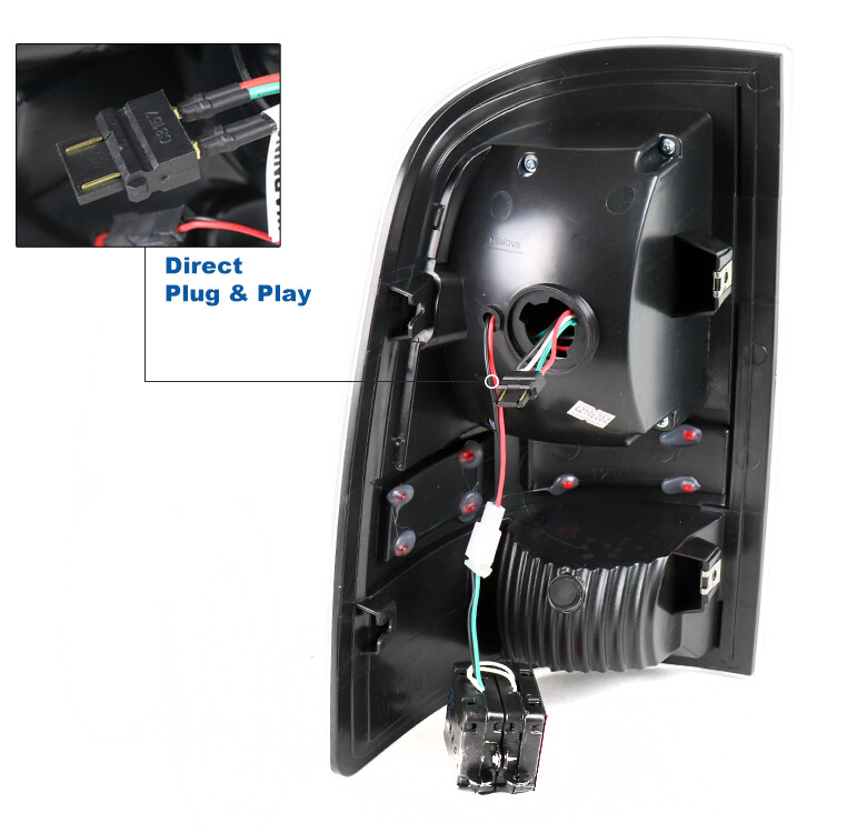 RECON 264369BK OLED TAIL LIGHTS IN SMOKED DODGE RAM 1500 09-18 & 2500/3500 10-18 - Foto 5