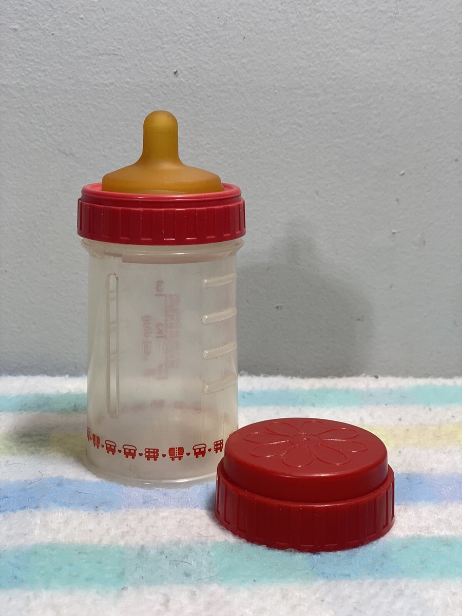 Vintage Red Playtex Nurser Laxtex Nipple Drop In 4 oz Red Baby