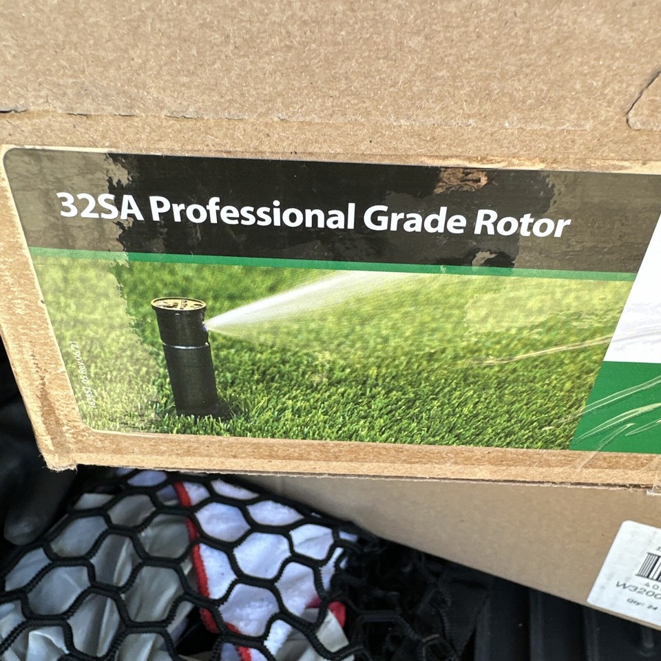 2 Pack Rain Bird 32SA PopUp Adjust Gear Drive Rotor Sprinkler Head